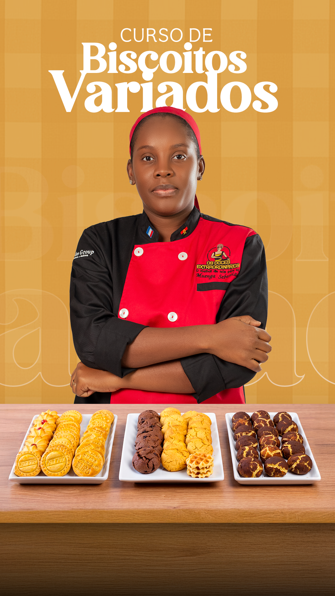 Muenga Sebastião — Curso de Biscoitos Variados